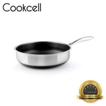 [Cookcell] 쿡셀 통3중 더블 세라믹 코팅 블랙에디션 IH 소테팬 28cm