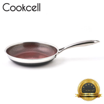 [Cookcell] 쿡셀 통3중 더블 세라믹 코팅 루비에디션 IH 궁중팬 28cm