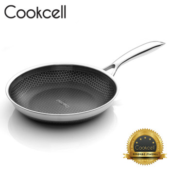 [Cookcell] 쿡셀 통3중 더블 세라믹 코팅 블랙에디션 IH 프라이팬 28cm