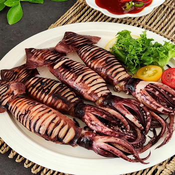 녹진내장 통찜용 오징어 채낚기 생물 급냉 600g~1kg