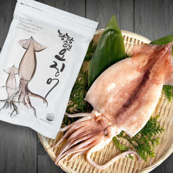 [미가원] 포항 먼바다 손질오징어 500g x 2팩/3팩/4팩/5팩/6팩