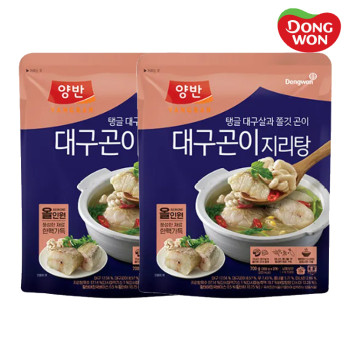 [동원] 양반 대구곤이 지리탕 700g x 2봉