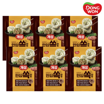[동원] 개성 한입쏙만두 392g x 6봉