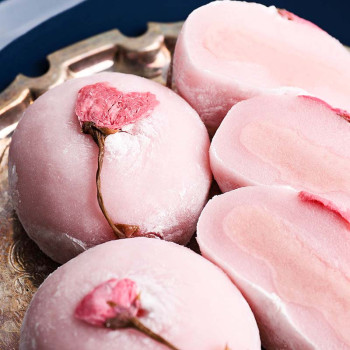 (HACCP인증) 선물용 디저트 벚꽃찹쌀떡 1박스 (70g*6개입)