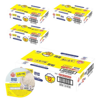 오뚜기 흰밥, 210g, 24개