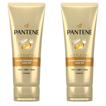 팬틴 극손상케어 헤어트리트먼트, 220ml, 2개