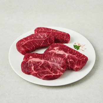 호주청정우 호주산 부채살 스테이크 (냉장), 1kg, 1개