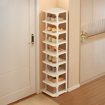 루만 공간활용 틈새 현관 신발장 정리대 (24 x 26 x 115 cm)