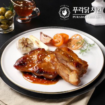 [푸라닭] 닭다리살 스테이크 매드갈릭 130g 3팩