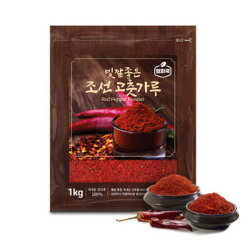 [25년 햇 고추가루(상급) 1kg] 국내산 HACCP 인증_조선 고추가루 1kg_보통매운