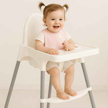 라이프업 연구소 안심 스탠딩 2-way 아기 식탁 유아 하이 체어