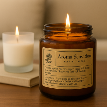 보르넬리 향기좋은 향초 캔들 집안 주방 냄새제거  190g × 프리지아 × 1개