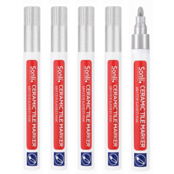 크랜브랑 쓱삭쓱싹 대용량 셀프시공 타일 줄눈 마커펜, 5개