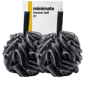 미니메이트 거품 풍성 빅 샤워볼 저자극 자이언트 대왕샤워볼 2개입