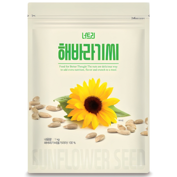너트리 해바라기씨, 1kg, 1개