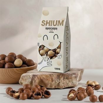 25년 햇 마카다미아 큰 사이즈 무첨가 까먹는 마카다미아, 120g, 1개