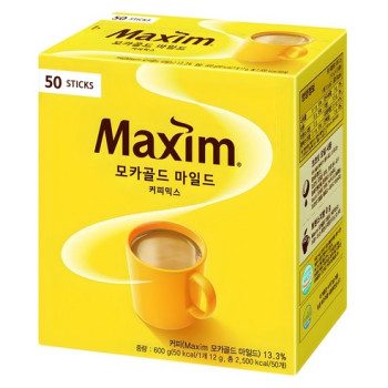 맥심 모카골드 마일드 커피믹스 50개입