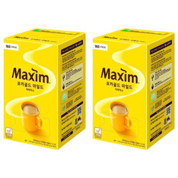맥심 모카골드 마일드 커피믹스 160개입x2박스
