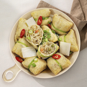 부산깡통시장 유부주머니 전골 406g 1팩