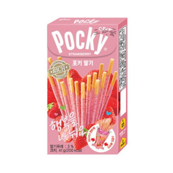 해태 포키 딸기, 41g, 6개