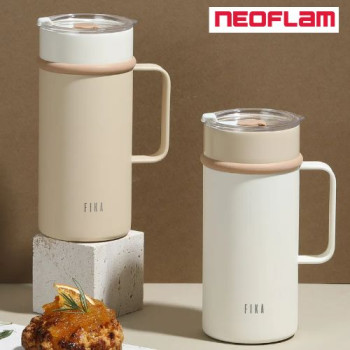 [네오플램] 피카 립스 세라믹 텀블러 머그 16oz (473ml) 색상선택