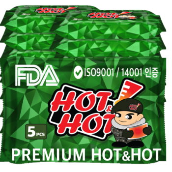 핫앤핫 대용량 핫팩GREEN 160g, 50개