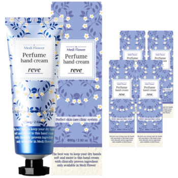 메디플라워 퍼퓸 핸드크림 레브, 80g, 5개