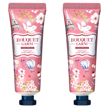 부케가르니 핸드크림 체리블라썸, 50ml, 2개