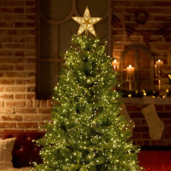 아웃팅 크리스마스트리 LED 탑별 지네전구 USB형