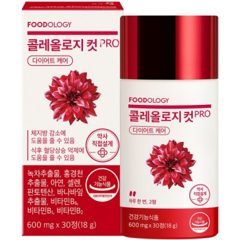 푸드올로지 콜레올로지 컷 프로 18g, 30정, 1개