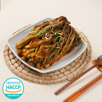 [뚝섬역상점가] 여수 돌산 갓김치 2kg 국내산 100% HACCP 인증