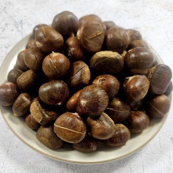 영양만점 간식 칼집 한입 약단밤 망포장 1kg