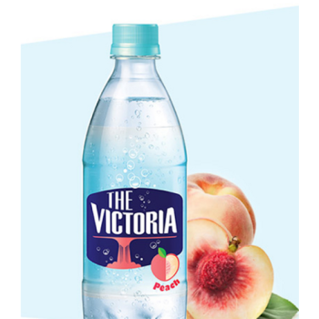 웅진빅토리아 복숭아 탄산음료, 500ml, 20개