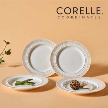 [코렐] 코디네이츠 로즈몬트 접시9in 4P