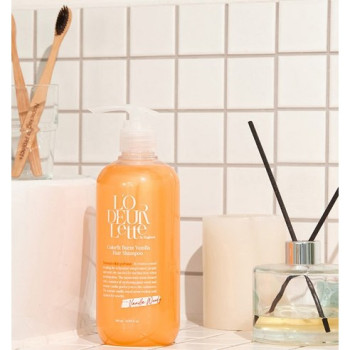 로더렛 컬러 핏 번트 바닐라 헤어 비오틴 약산성 퍼퓸 샴푸 바닐라우디향, 1L, 1개