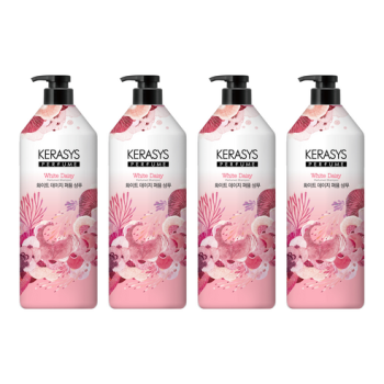 케라시스 퍼퓸 샴푸 화이트 데이지, 1L, 4개