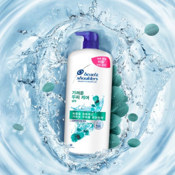 헤드앤숄더 토탈 솔루션 가려운 두피 케어 샴푸 페퍼민트 프리지아 향, 1.2L, 1개