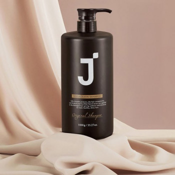 제이숲 실크 케라틴 단백질 샴푸, 1L, 1개