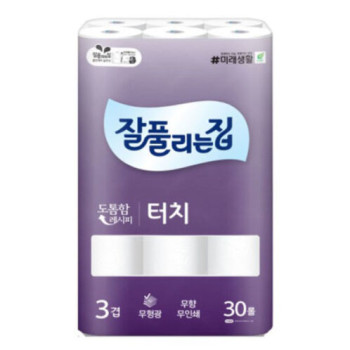 [잘풀리는집] 깨끗한 3겹터치 25M 24+6롤