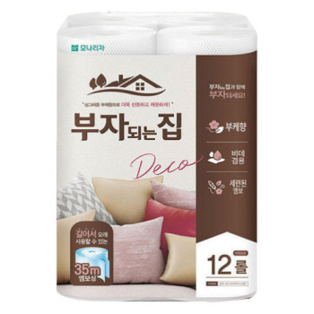 [부자되는집] 2겹 35m 12롤x2팩