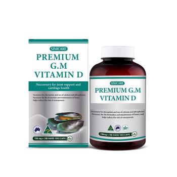 뉴질랜드 프리미엄 초록입홍합+비타민D 캡슐 180정