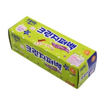 [태화] 크린 이중지퍼백 중/대x3팩