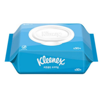 [크리넥스] 수앤수_코튼클린 오리지날 물티슈 캡형90매x5