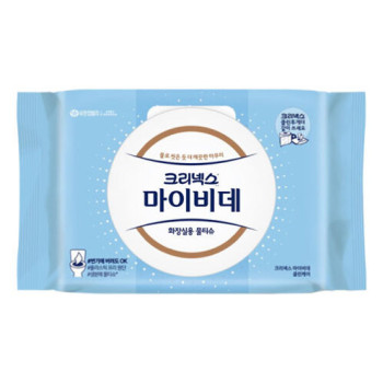 [크리넥스] 마이비데 물티슈 캡형46매x4