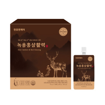 [천호엔케어] 녹용홍삼활력 (70ml×30팩)