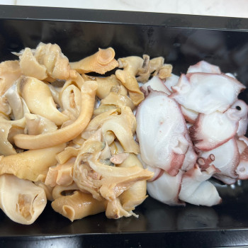 바다의 진미 그대로~ 국내산 자숙골뱅이+골문어세트 (흑골뱅이200g내외+문어100g내외+초장)