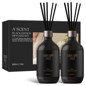 에이센트 블랙 에디션 디퓨저 500ml 2개입
