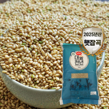 [대숲맑은물애] 25년햇곡 천년담양 웰빙푸드 찹쌀현미10kg