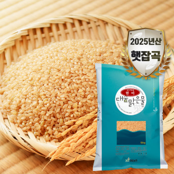 [대숲맑은물애] 25년햇곡 천년담양 영양 쌀 현미 10kg