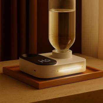 하이온 G15 초음파 미니 무선 휴대용 생수병 호환용 가습기 화이트